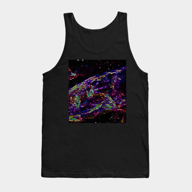 Black Panther Art - Glowing Edges 417 Tank Top by The Black Panther